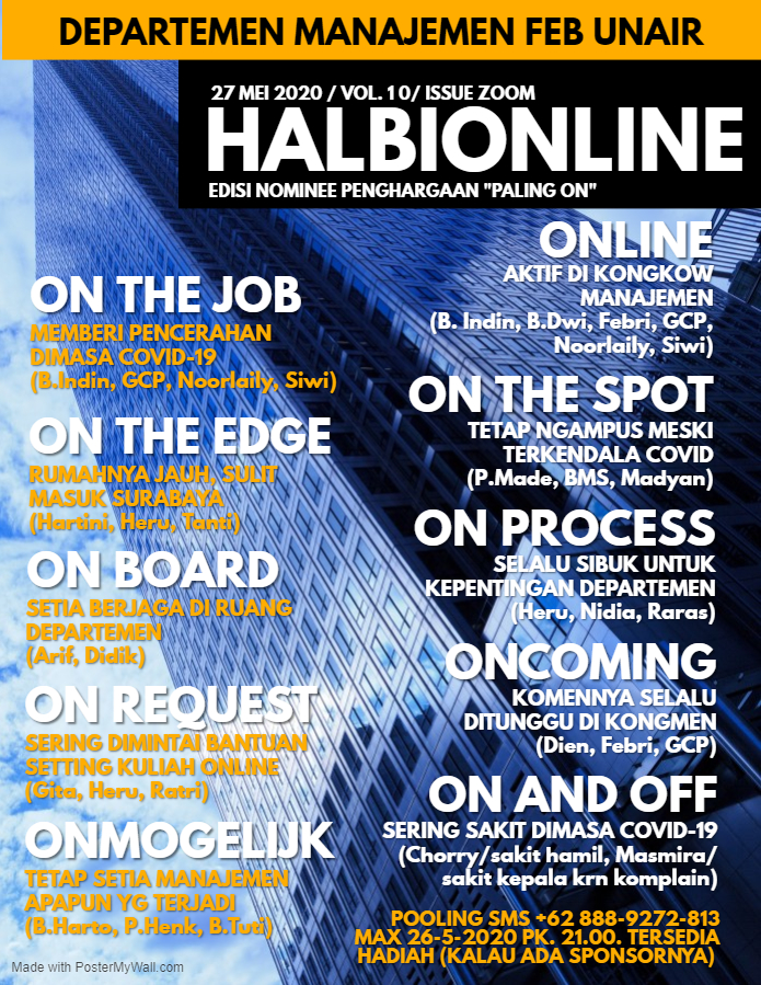 Halbi Online Dept Manajemen 27 Mei 2020