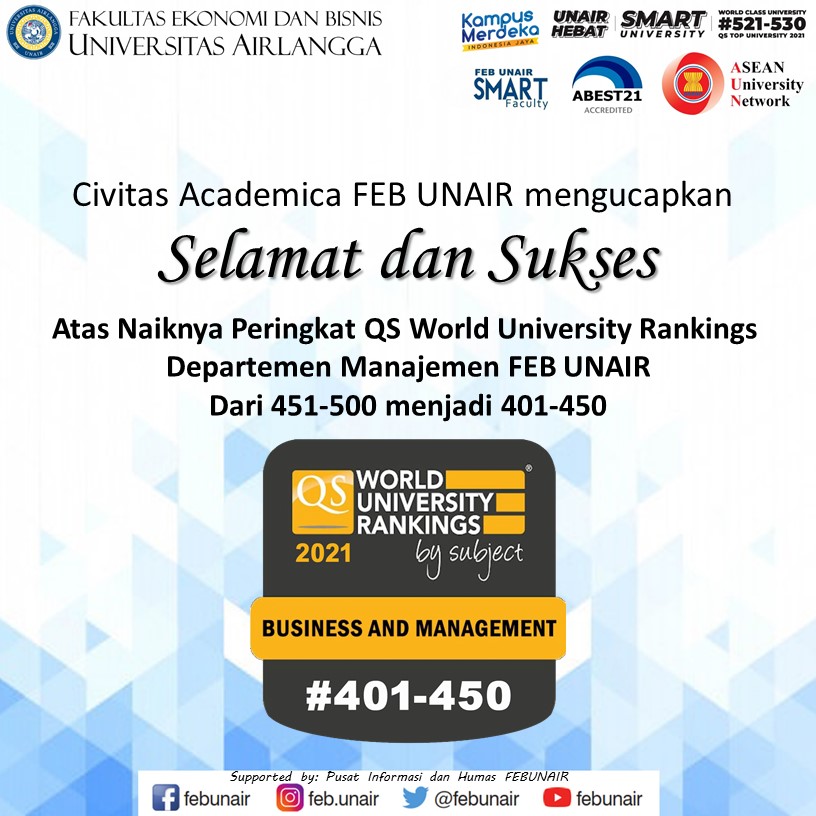 Selamat Datang Di Magister Manajemen Universitas Airlangga